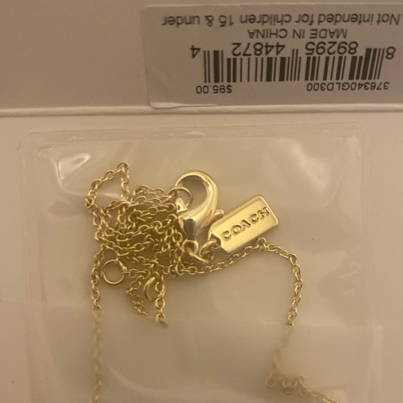 NWT Coach Necklace & Earrings Set’s 💙💚WINNER’S Choice- Bid to win!! - Picture 9 of 13